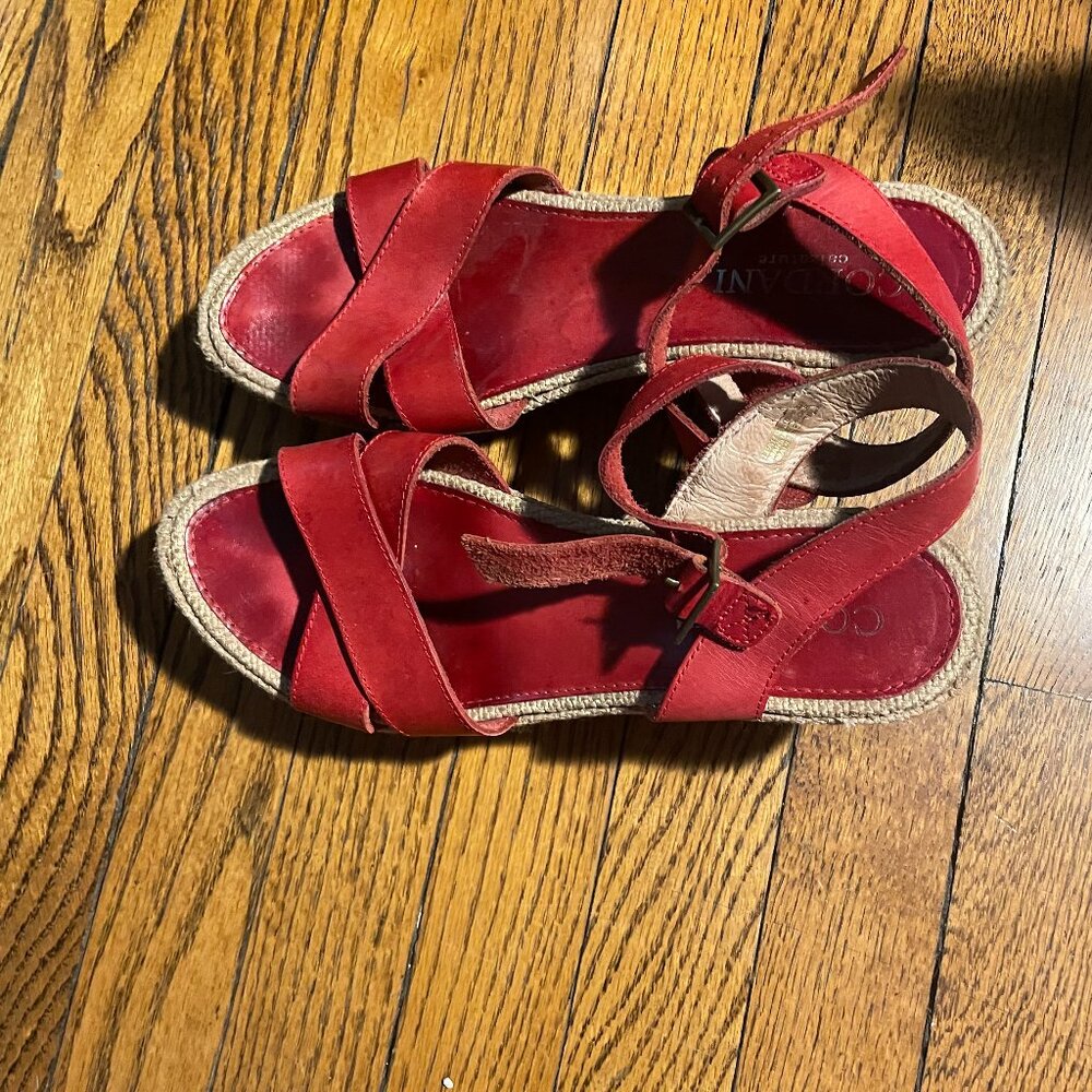 Cordani Platform Sandals, size 40